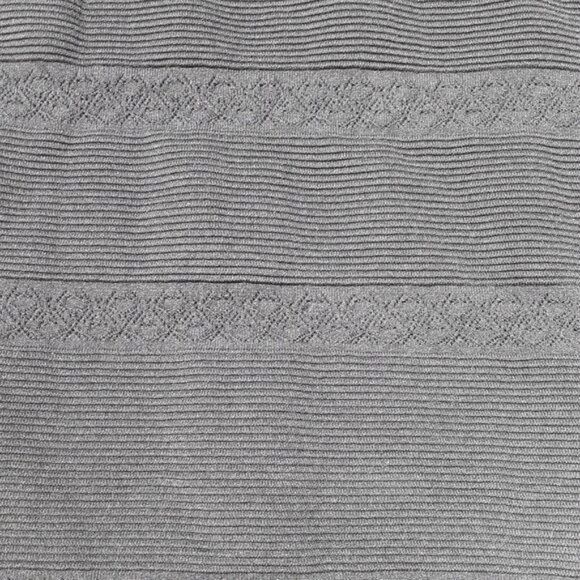 Carmen Marc Valvo Bodycon Bandage Rib Textured Knit Sleeveless Dress Black Sz XS - Picture 4 of 11